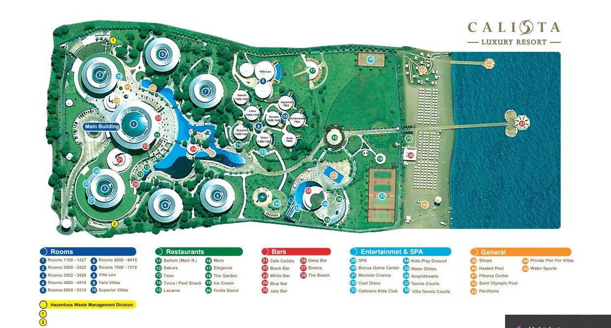 Calista Luxury Resort Special Rooms 5*