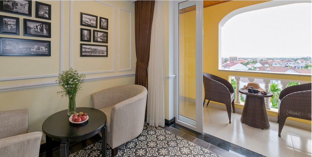 Deluxe Garden View Balcony, Le Pavillon Hoi An Luxury Resort 4*