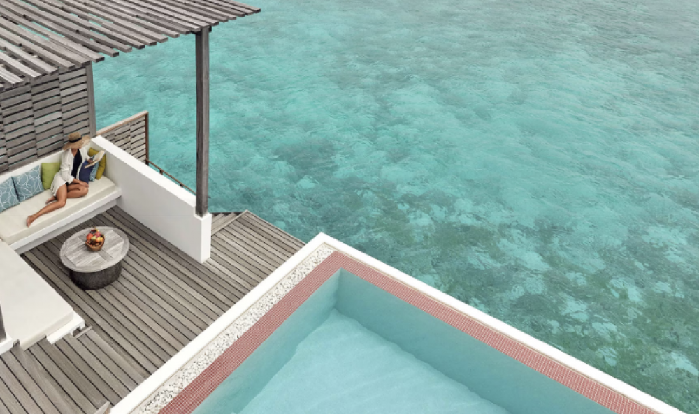 Water Villa with Pool, Jumeirah Maldives DELUXE 5*