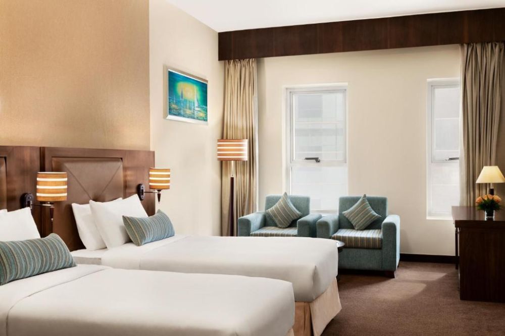 Twin bedroom, Ramada By Wyndham Dubai Deira 4*