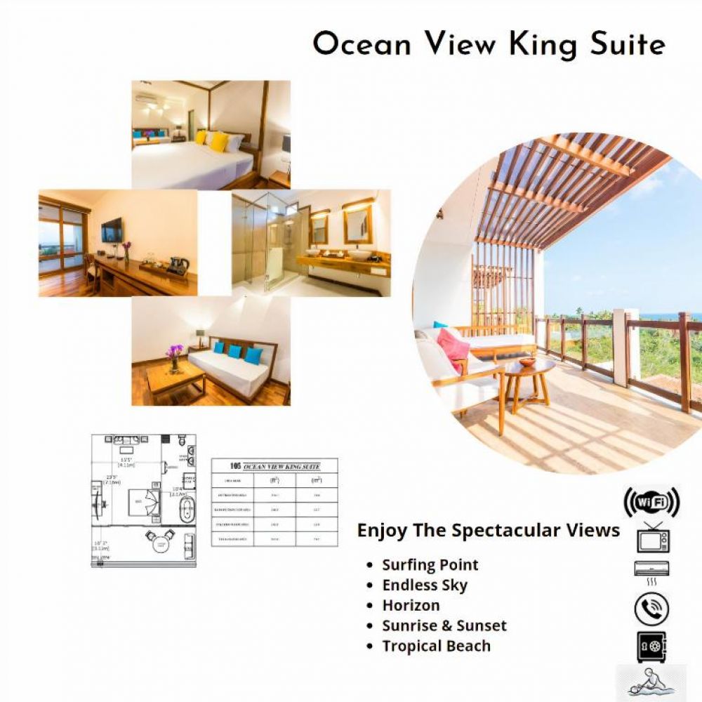 Ocean View King Suite, Mayavee Resort and Spa 5*