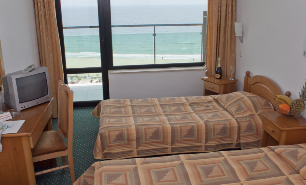 Standard twin room with front sea view, Slavyanski Sunny Beach 3*