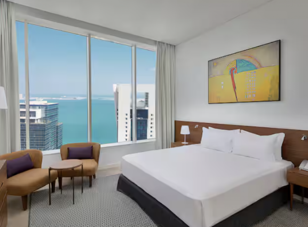 Horizon One Bedroom Suite Sea View, Aleph Doha Residences, Curio Collection by Hilton 5*