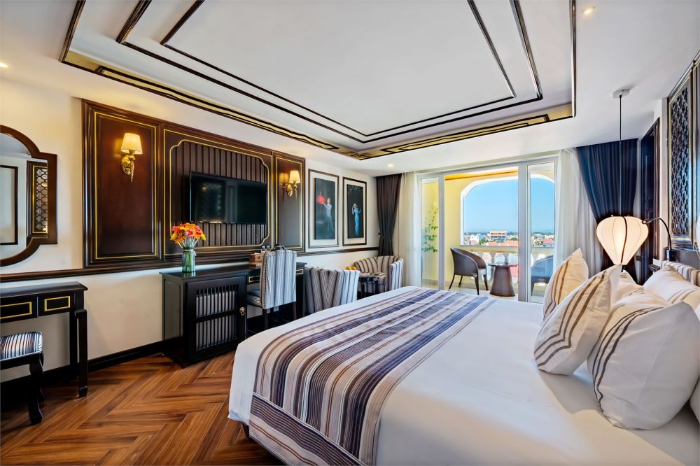 Deluxe Garden View Balcony, Le Pavillon Hoi An Luxury Resort 4*