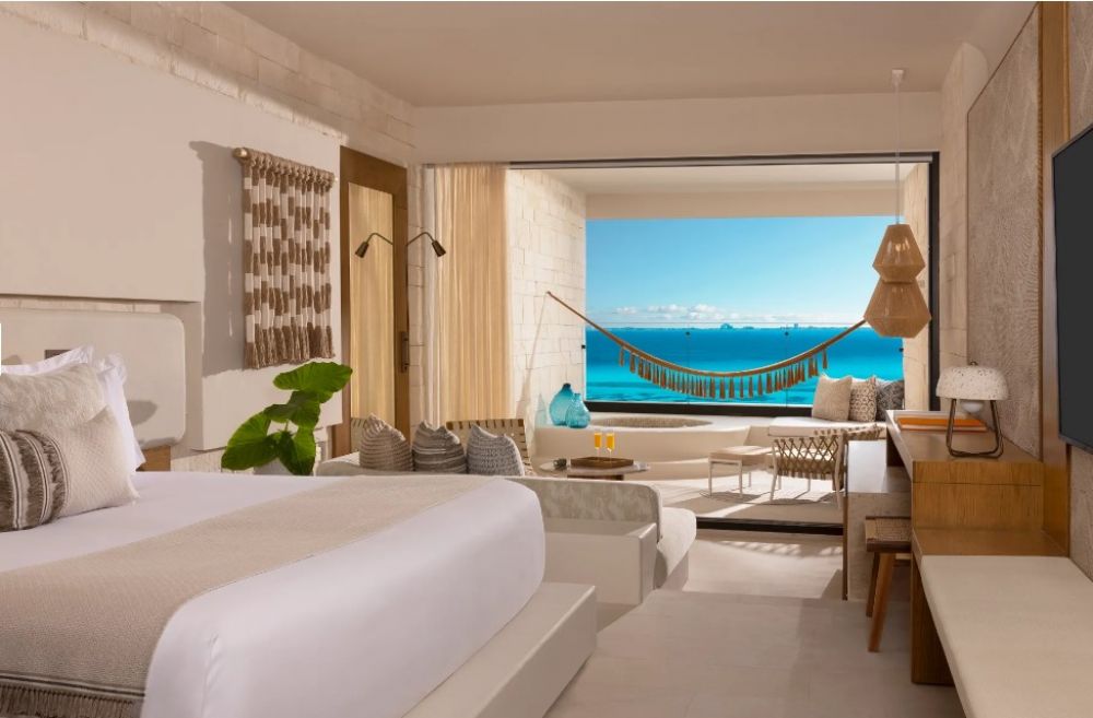 Signature Junior Suite OV/Ocean Front with Hot Tub, Impression Isla Mujeres by Secrets | Adults Only 5*