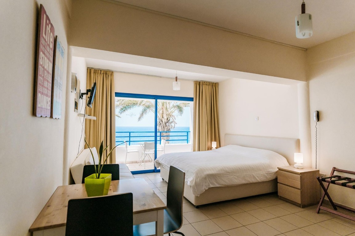 Standard Studio Sea View, Vrachia Beach Hotel & Suites | Adults Only 4*