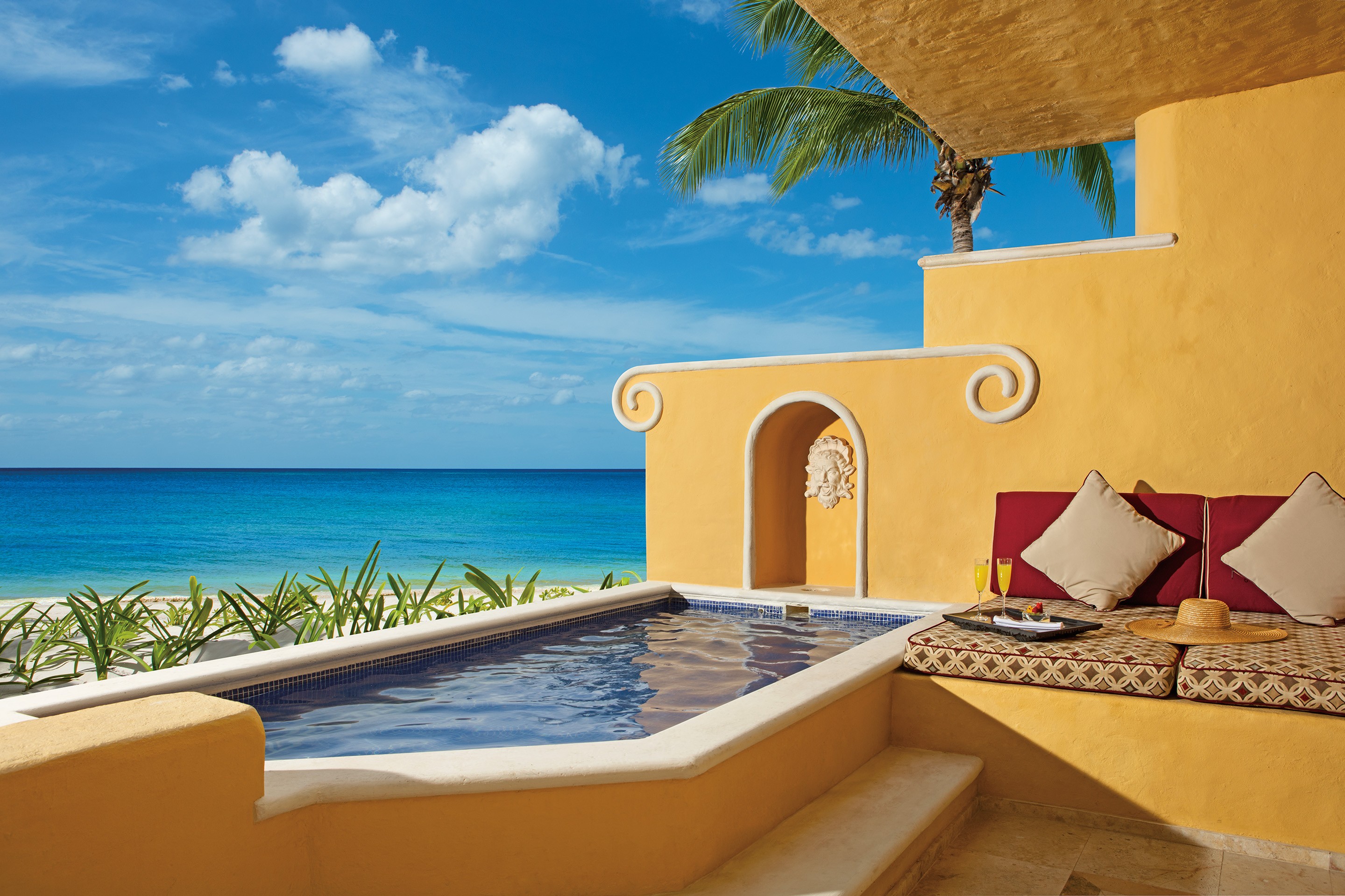 Butler Ocean Front One Bedroom Suite With Plunge Pool, Zoetry Paraiso De La Bonita Riviera Maya 5*