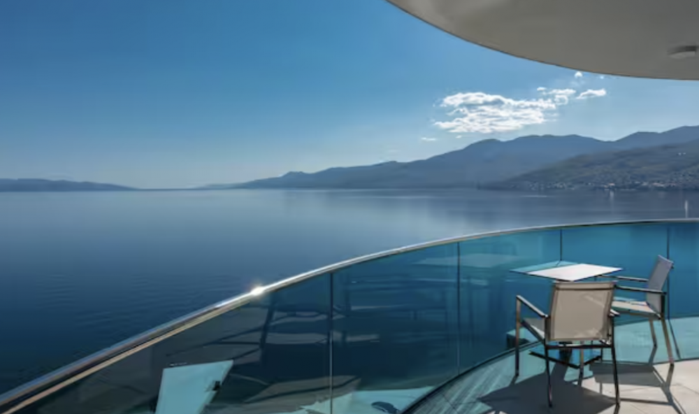 King Executive Room with Balcony and Sea View, Hilton Rijeka Costabella Beach Resort & Spa 5*