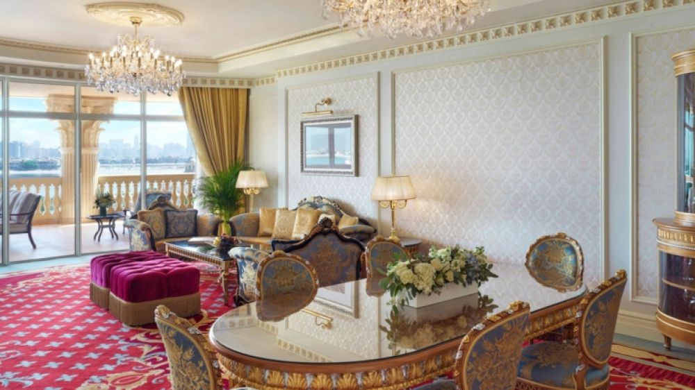 Raffles Presidential Suite, Raffles The Palm Dubai 5*