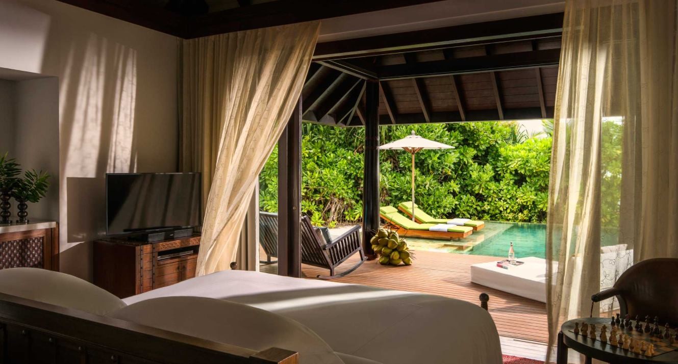 Beach Pool Villa/Sunset Beach Pool Villa, Anantara Kihavah Villas 5*