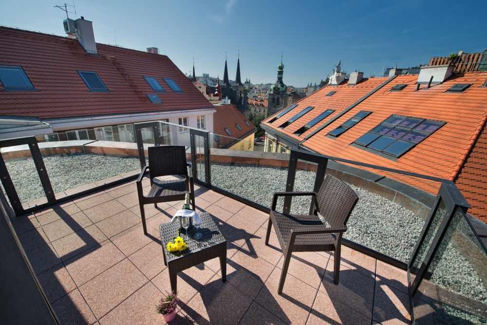 Standart with balcony, Embassy Prague 4*