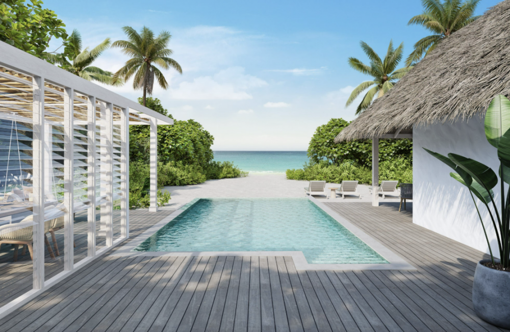 Three Bedroom Beach Villa Suite With Pool, Six Senses Kanuhura 5* Deluxe (ex. Kanuhura Maldives) 5*