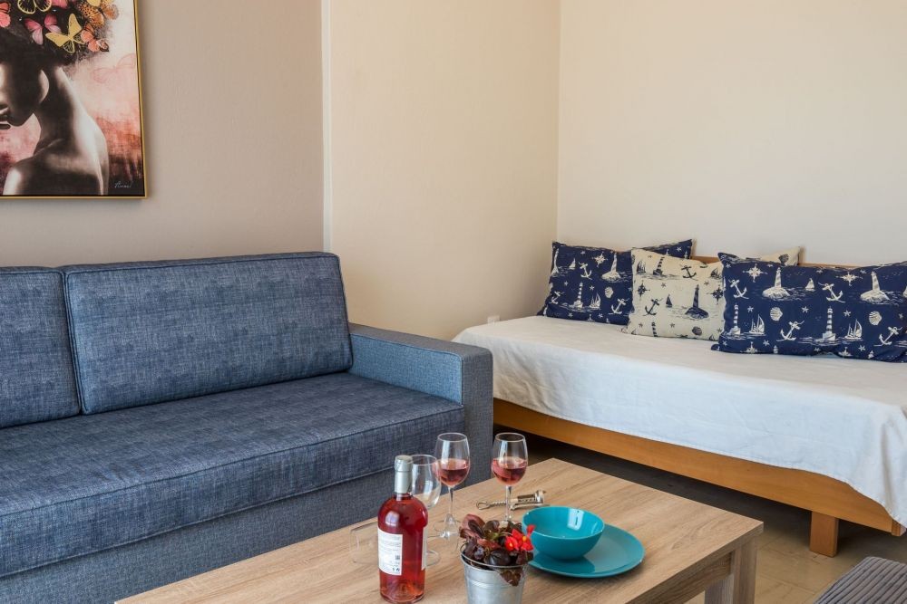 Apartment One Bedroom & Living Room, Georgalas Rest Apartments 4*