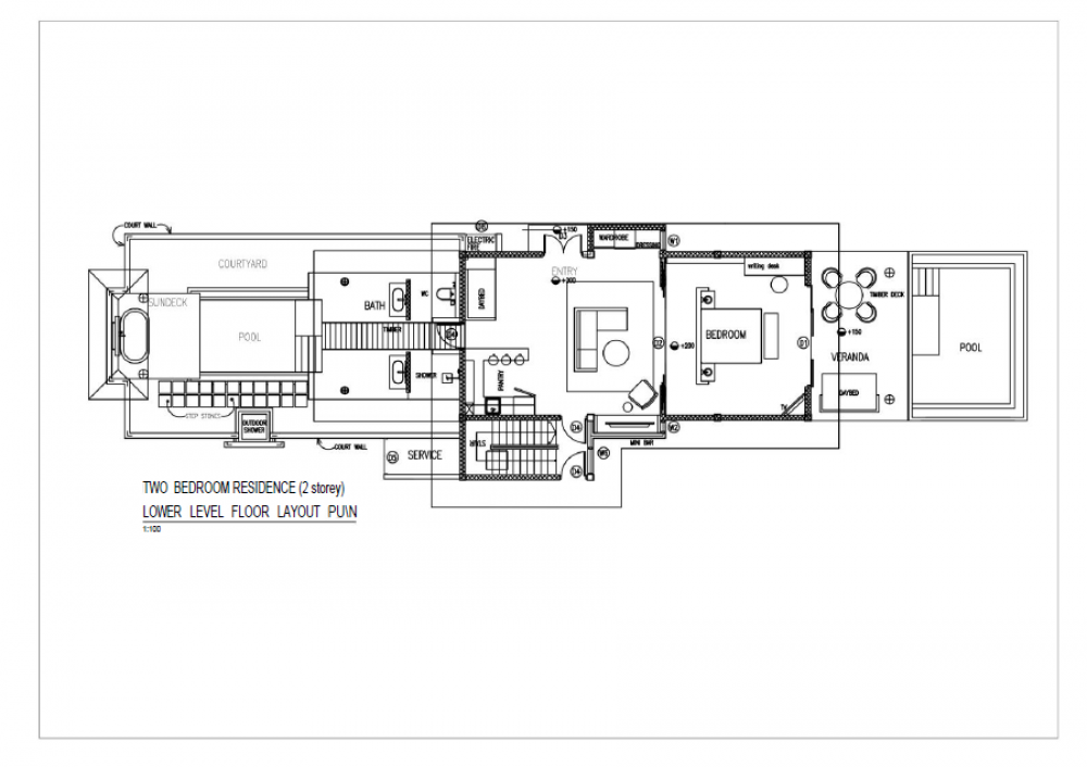 2 Bedroom Beach Residence (2 Storey), Sun Siyam Olhuveli Beach (ex. Olhuveli Beach & Spa Resort) 4*