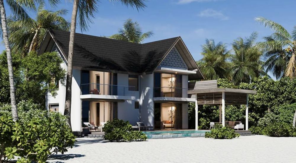 Three Bedroom Beach Pool Suite, Meyyafushi Maldives 5*