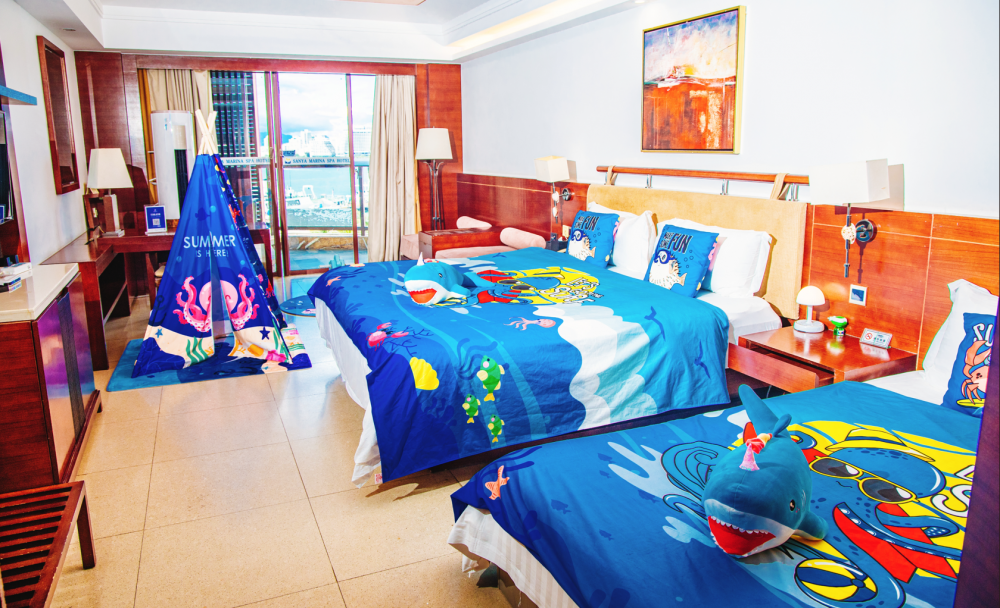 Deluxe Family Seaview Room, Marina Spa Hotel Sanya 4*