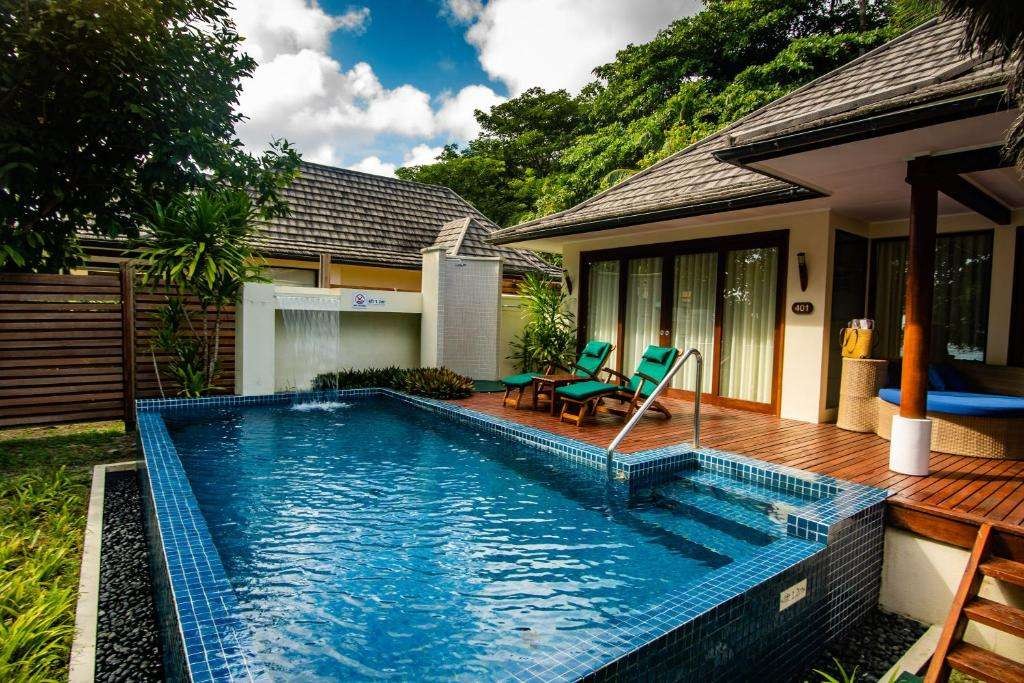 King Deluxe Beachfront Pool Villa, Hilton Seychelles Labriz Resort & Spa 5*