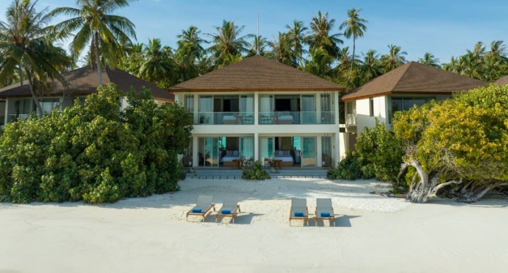 Two Bedroom Ocean View Pavilion, Avani+ Fares Maldives Resort 5*