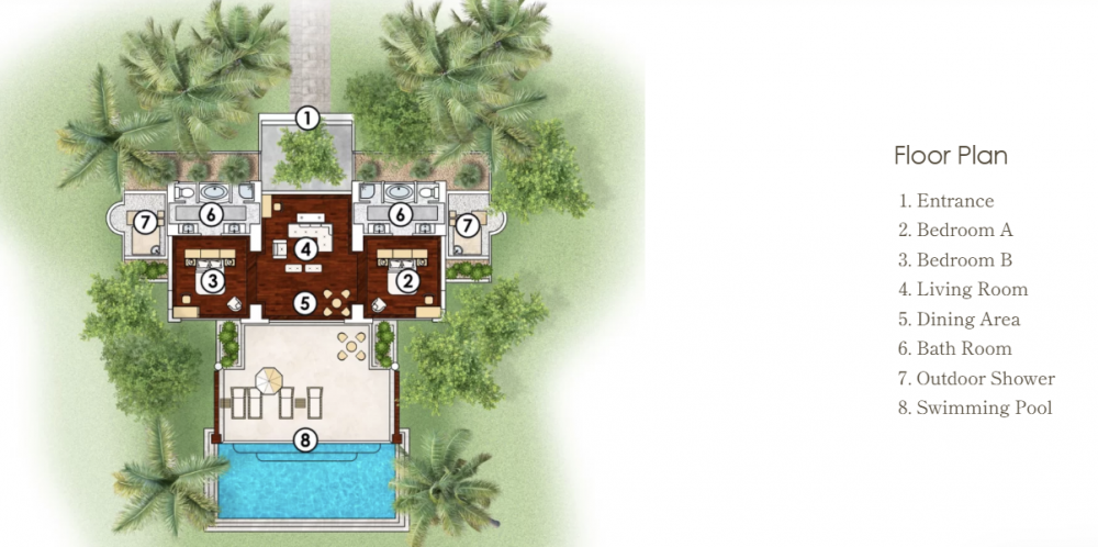 2-Bedroom Ocean View Residence (Villa No. 9), Trisara 5*