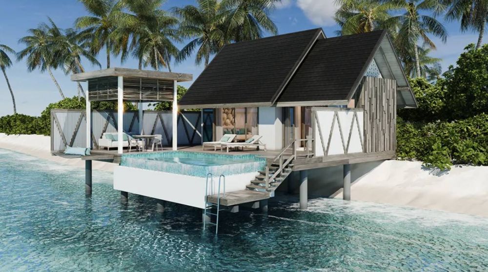 Semi-Ocean Pool Villa, Meyyafushi Maldives 5*