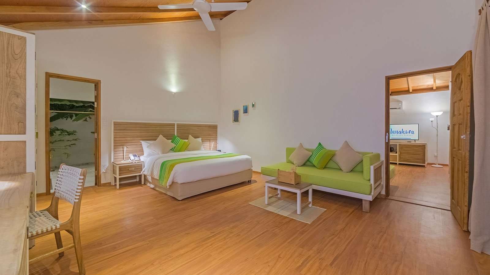 Adjoining Beach Bungalow, Innahura Maldives Resort 4*