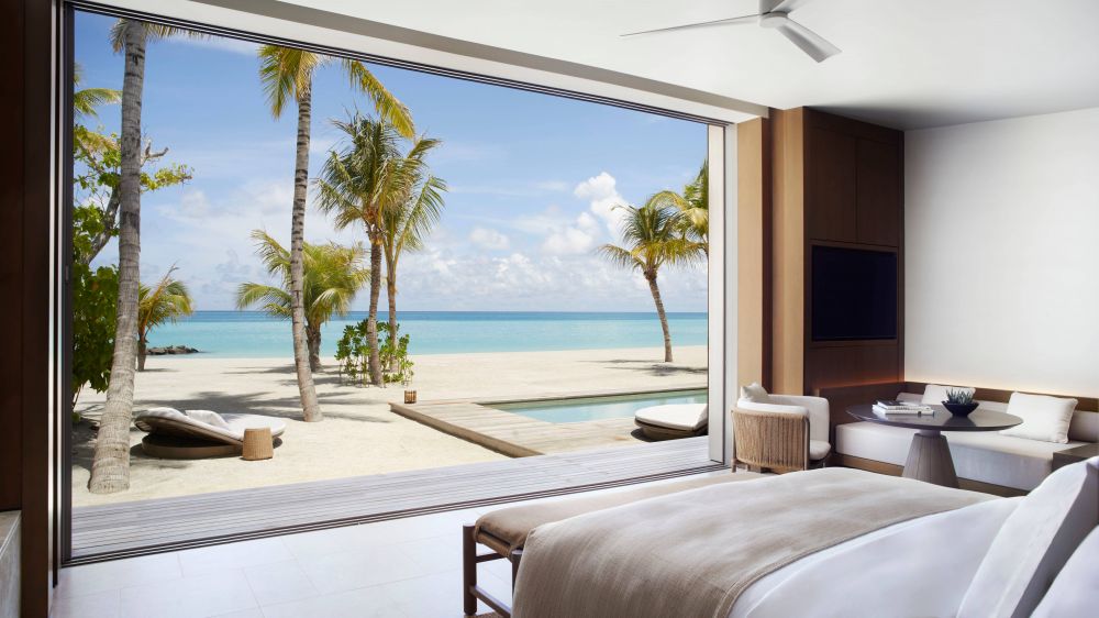 Two Bedroom Sunset Beach Pool Villa, The Ritz-Carlton Maldives 5*