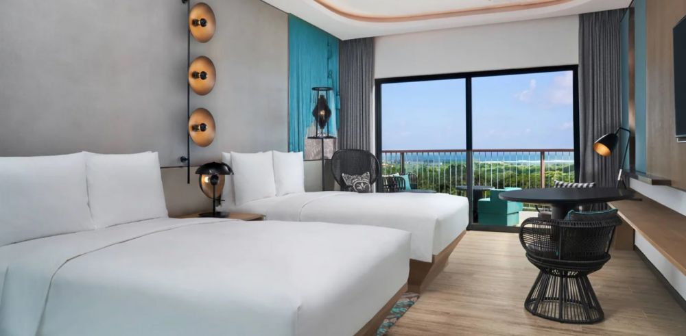 Deluxe Sea View, Renaissance Bali Nusa Dua Resort 5*