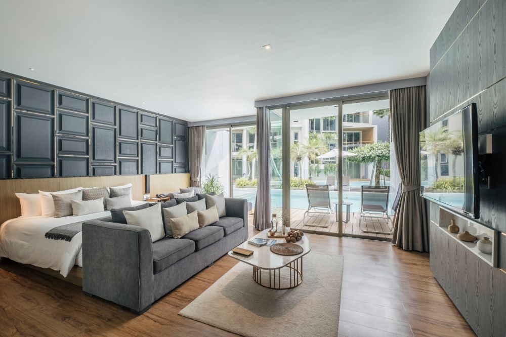 Studio Suite Pool Access, Wyndham Grand Nai Harn Beach Phuket 5*