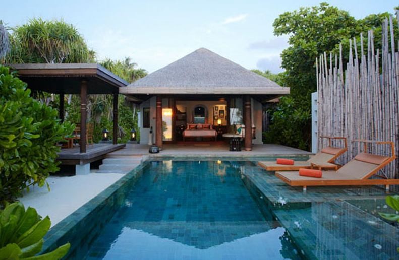 Beach Pool Villa/Sunset Beach Pool Villa, Anantara Kihavah Villas 5*