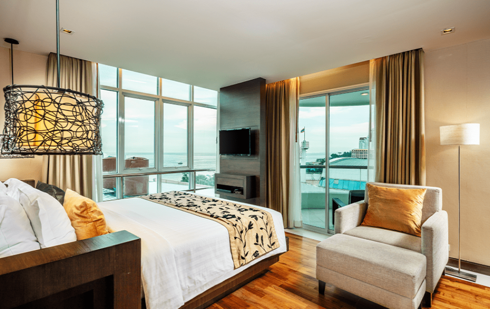 Ocean View Deluxe, A-One Pattaya Beach Resort 4*