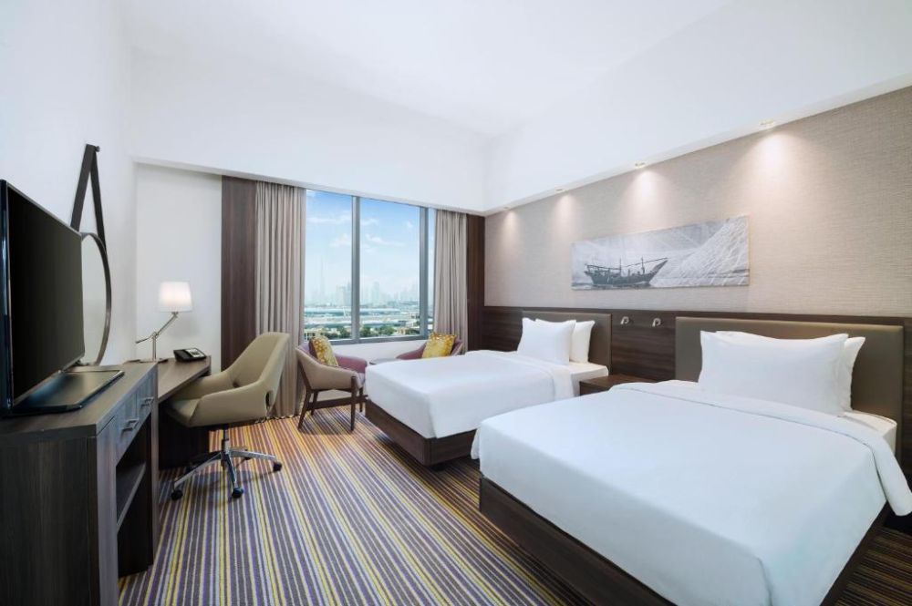 Twin, Hampton by Hilton Dubai Airport 3*