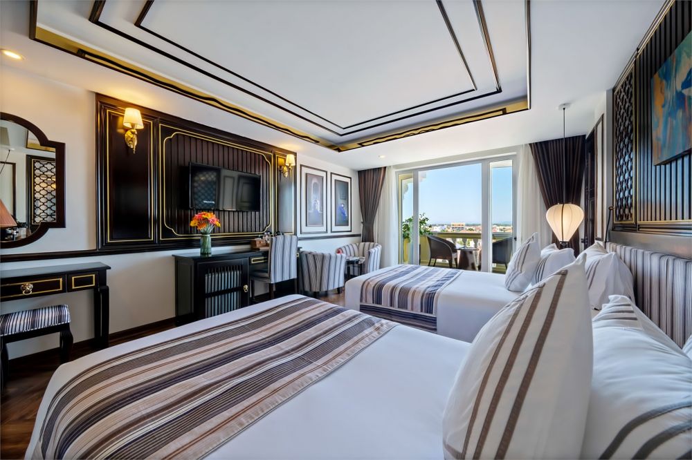 Deluxe Garden View Balcony, Le Pavillon Hoi An Luxury Resort 4*