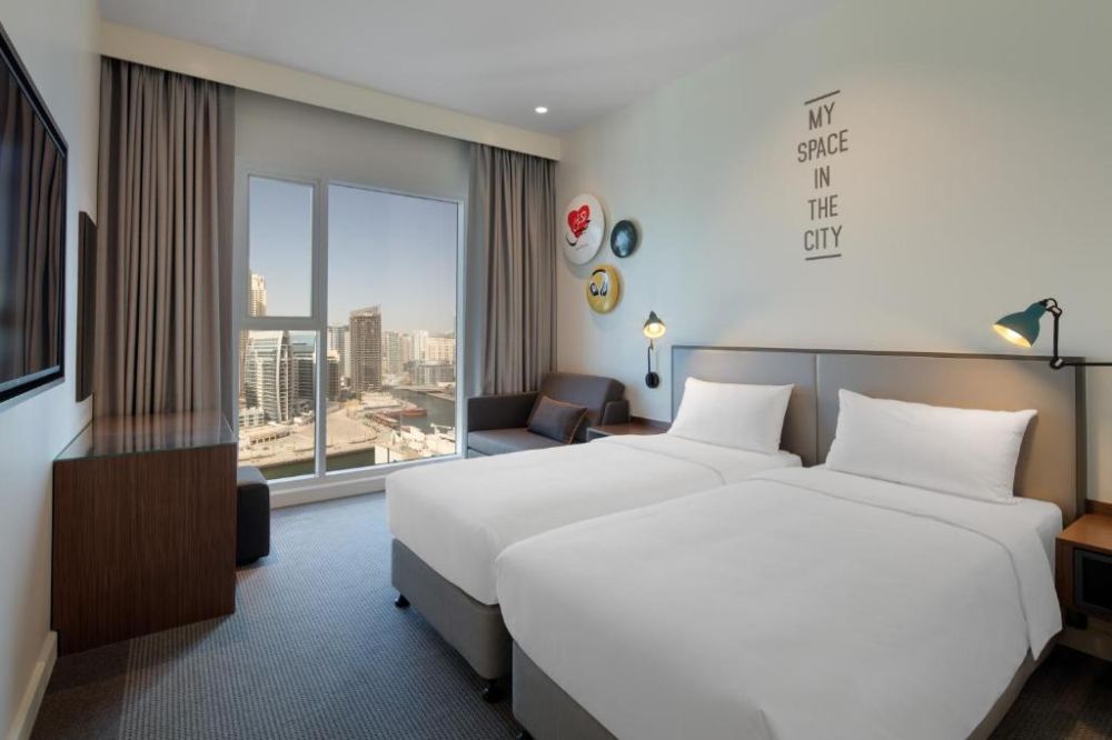 Rover Room/ Marina View, Rove Dubai Marina 3*