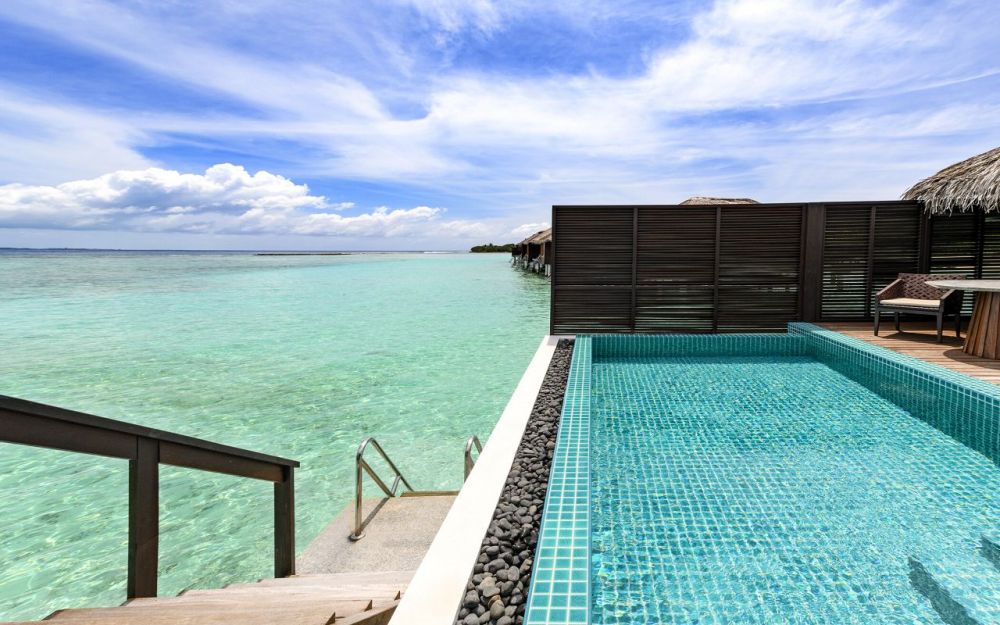 Water Villa with Pool, Sheraton Maldives Full Moon Resort & Spa 5*