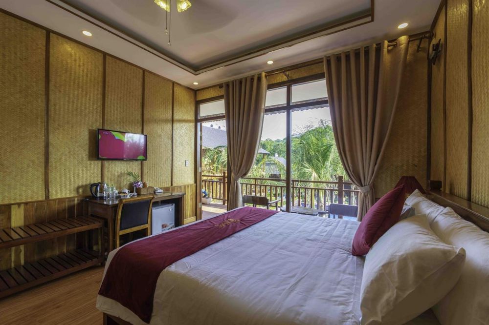 Deluxe Pool View, Phu Quoc Bambusa Resort 3*