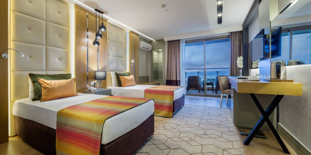 Deluxe Family Room Sea View, Selge Beach Resort & Spa 4*