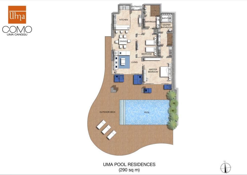 Uma Pool Residence, Como Uma Canggu 5*