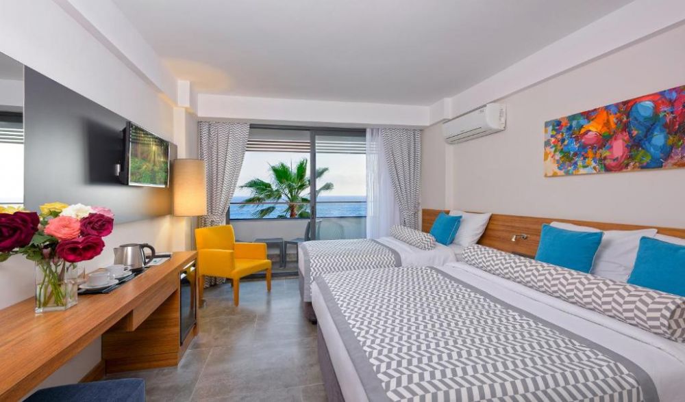 Standard Sea View/ Side Sea View, Floria Beach Hotel 4*