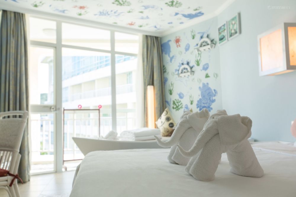 Deluxe Family Sea View Room, Sunshine Resort Intime Sanya 5*