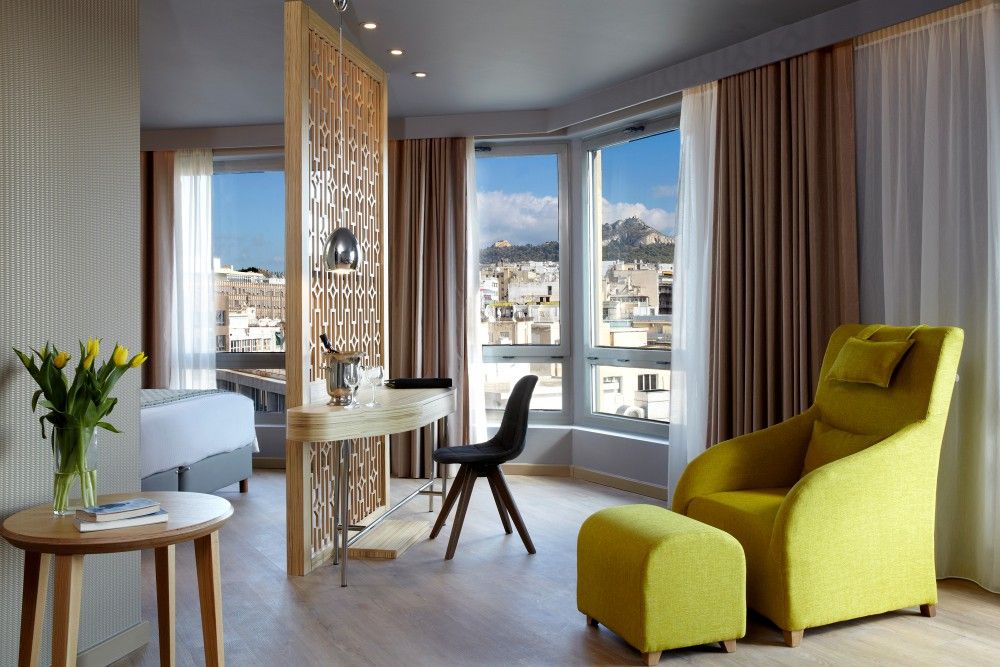 Junior Suite City/Acropolis View, Wyndham Grand Athens 5*