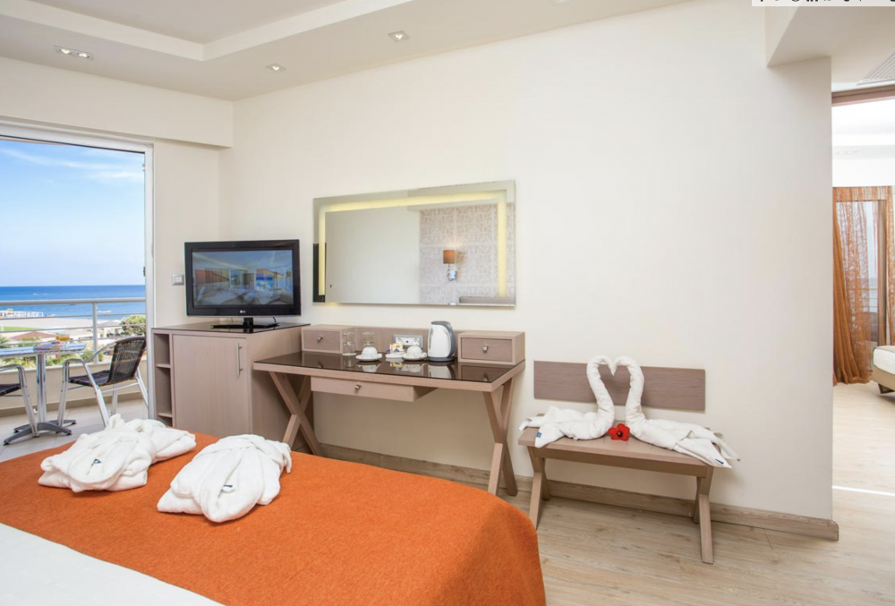 DELUXE FAMILY SUITE SEA VIEW, Pegasos Beach Hotel 4*