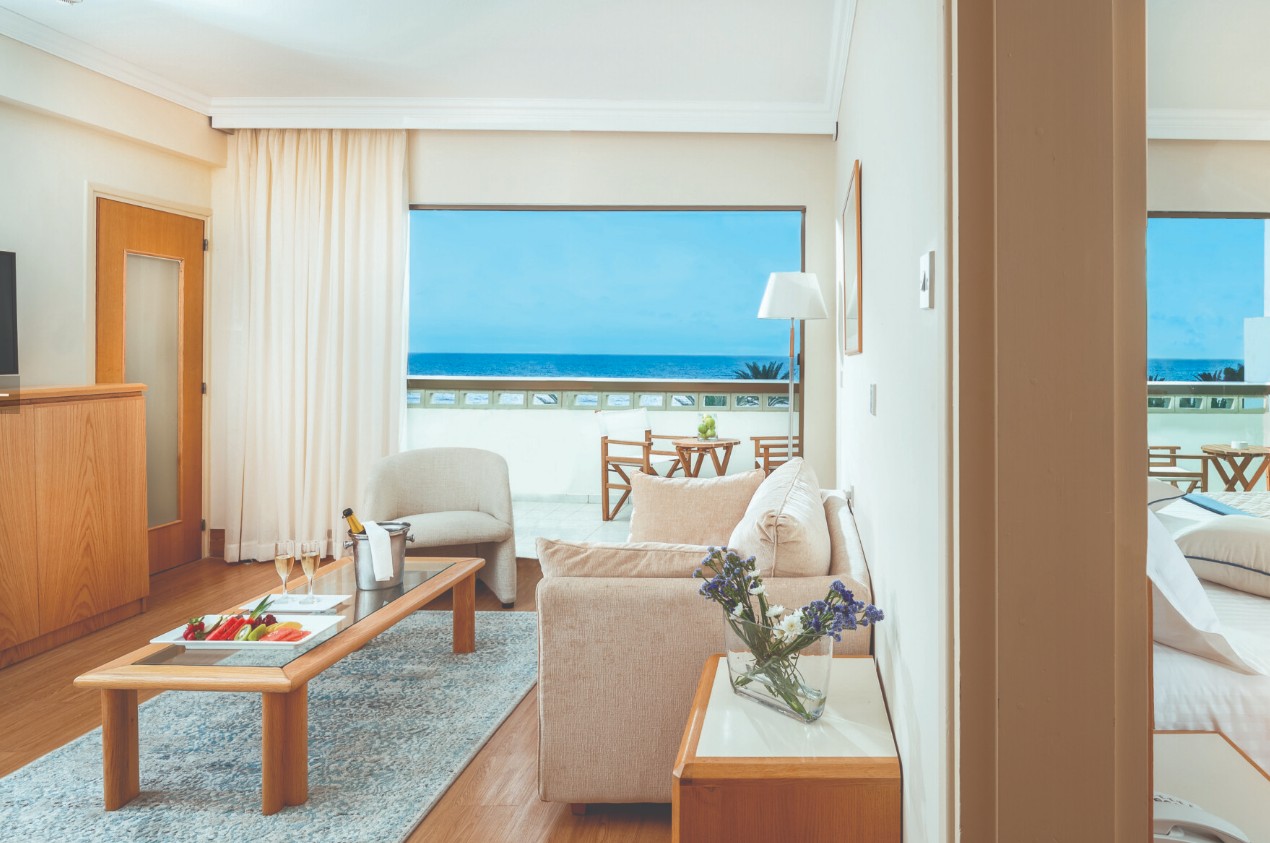 1 Bedroom Family Suite SV, Athena Beach Hotel 4*