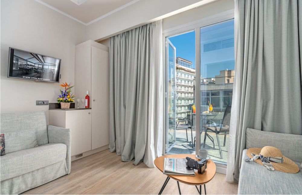 Junior Suite Acropolis View, Athens Cypria Hotel 4*