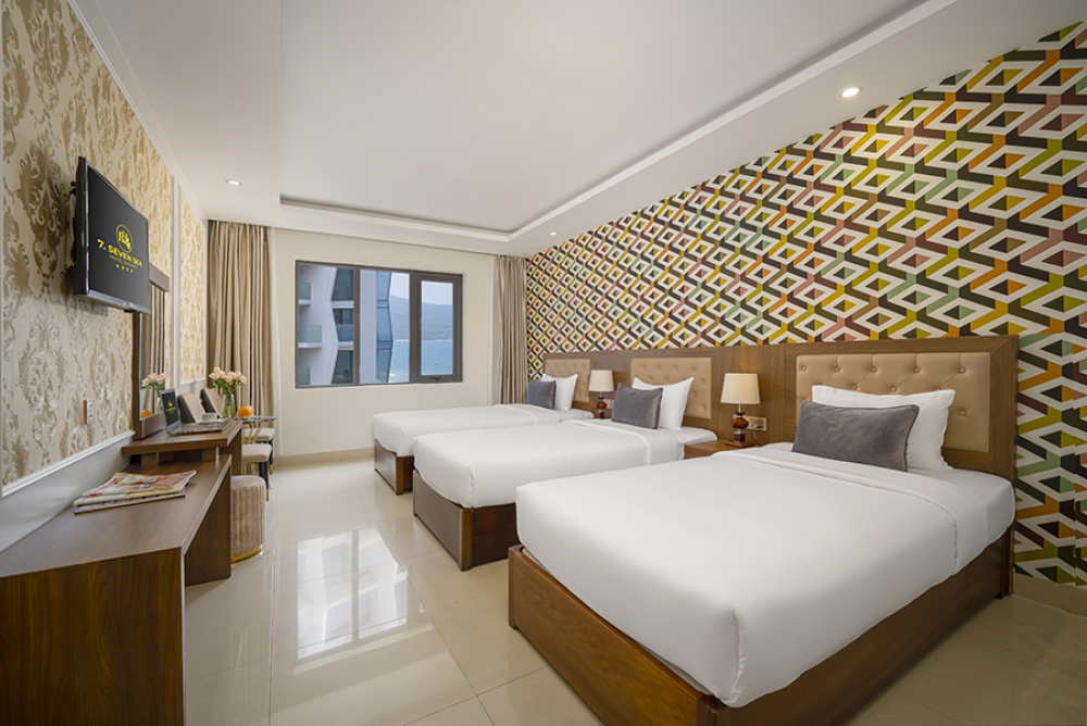Deluxe Twin/ Triple, 7 Seven Sea Hotel Da Nang 4*