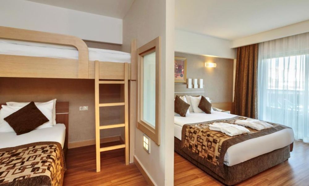 Family Room With Bunk Bed, Sunis Kumkoy Beach Resort & SPA 5*