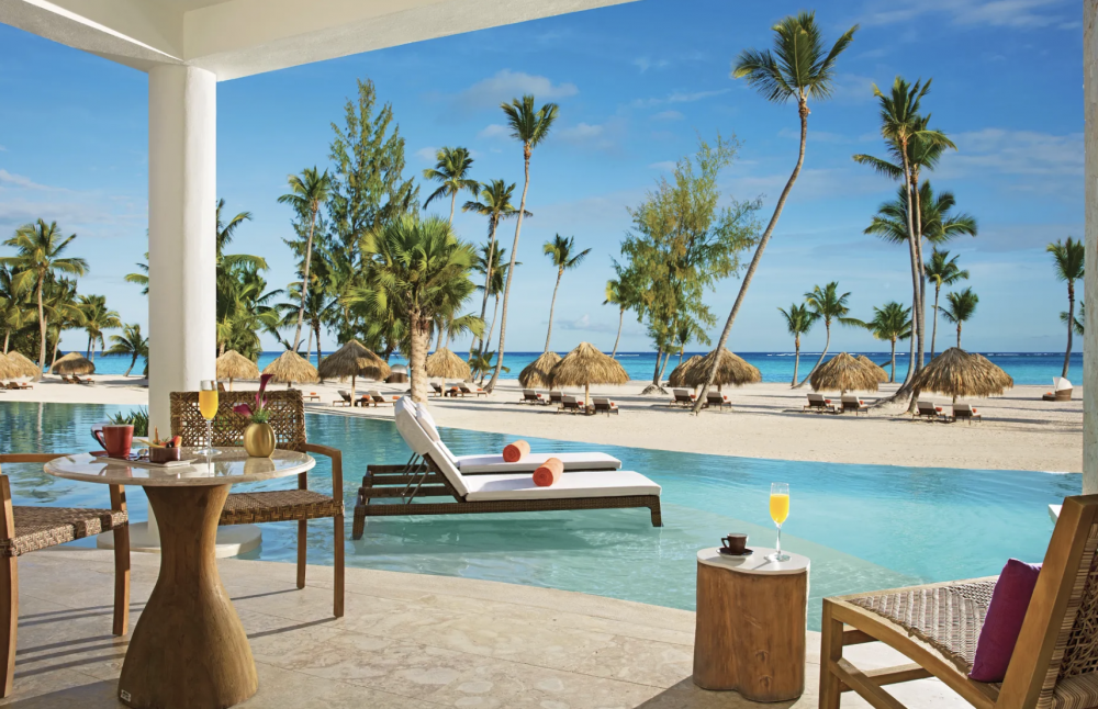 Preferred Club Bungalow Suite Swim Out Pool View/Ocean Front, Secrets Cap Cana Resort & Spa 5*