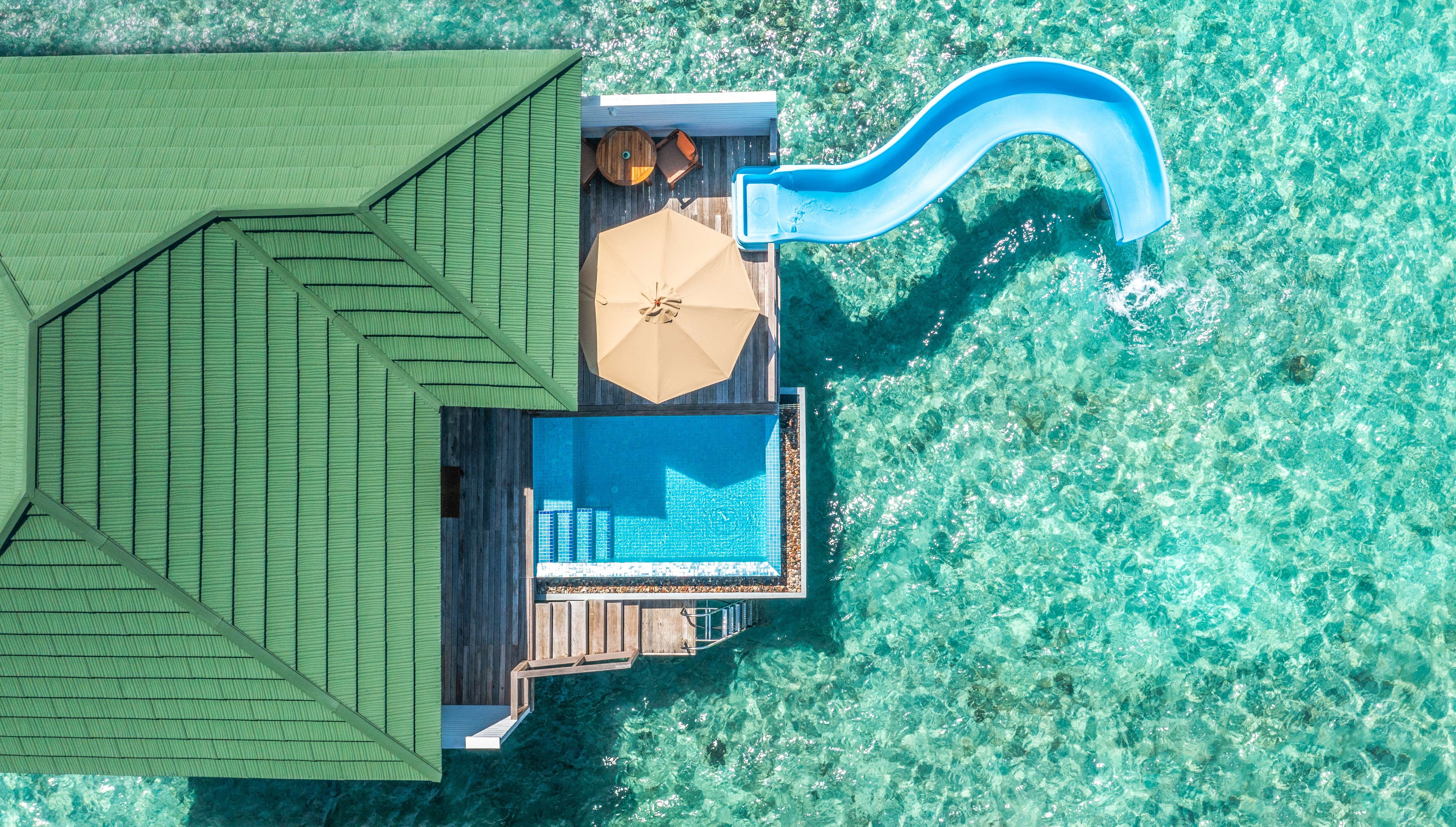 Lagoon Villas with Pool + Slide, Siyam World Maldives 5*