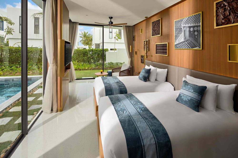 Two-Bedroom GV Pool Villa, Wyndham Hoi An Royal Beach Resort & Villas 5*