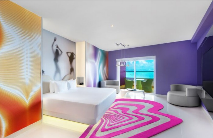 Lush Tower Ocean Front Suite, The Tower by Temptation Cancun Resort  | Adults Only 21+ 5*