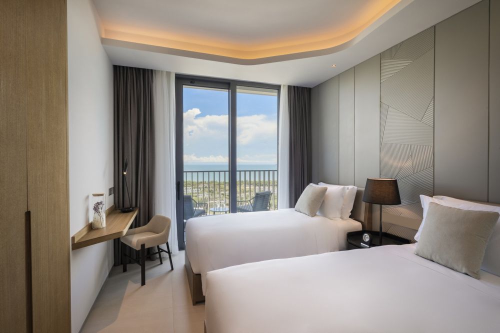 Two-Bedroom Deluxe Ocean View, Oakwood Apartment Sanya 4*